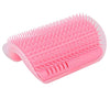 Snuggly Corner-Mounted Pet Grooming Comb for Cats