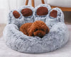 Long Plush Cat Bed - Ultimate Softness for Serene Slumbers