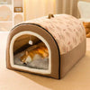 Winter Nest Haven Dog Bed - Cozy Warmth for Your Furry Friend